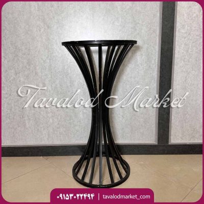 میز سوارز فلزی مشکی
