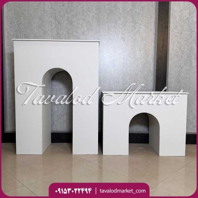 میز چوبی تو خالی ساده