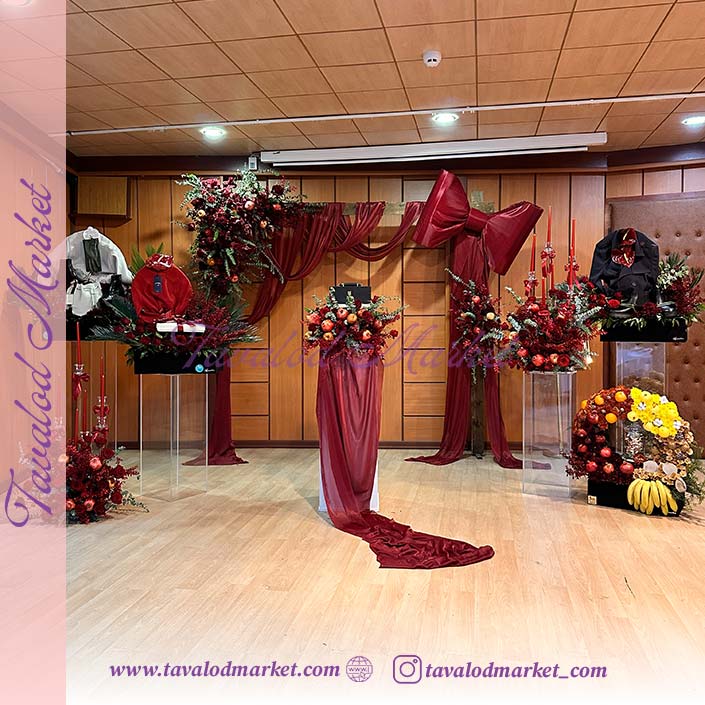 بادکنک آرایی شب یلدا در مشهد 4 تزیین سفره شب یلدا لاکچری عروس| تولد مارکت