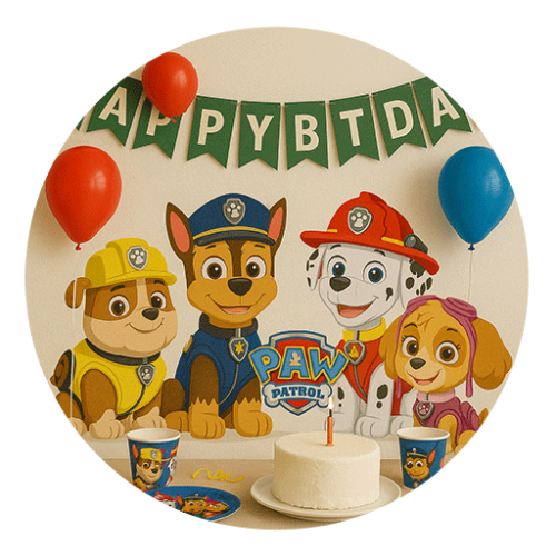 Guard-dog-birthday-theme تم تولدسگ های نگهبان